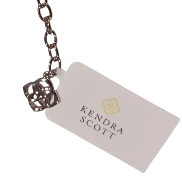 Kendra Scott Macrame Reid Tie Dye Illusion Pendant Necklace - Picture 9 of 9